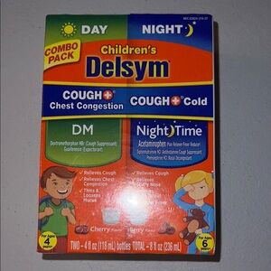 Children's Cough Relief Combo Pack - Day & Night